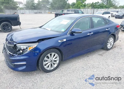 2016 Kia Optima Lx из США, поврежденный, VIN 5XXGT4L37GG019639